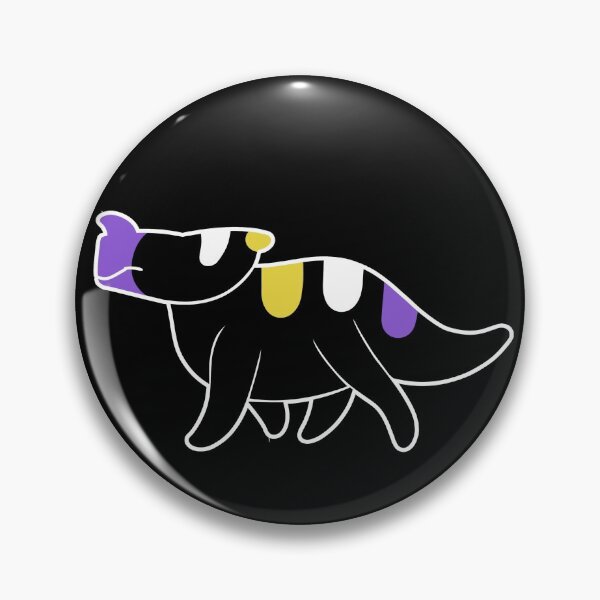 Item preview, Echo Nonbinary Pride Silhouette (Neon) designed and sold by Phoenix of Starlight.