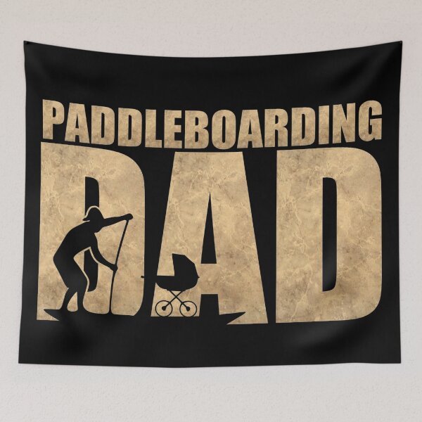 Item preview, Paddleboarding Dad designed and sold by CoolYule.