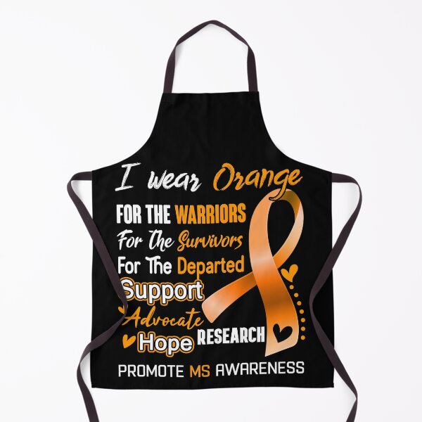 Item preview, I Wear Orange For The Warriors Promote MS Awareness designed and sold by hvoid41.