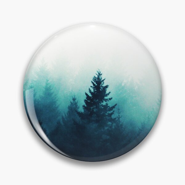 Item preview, Foggy Blue Twilight Forest designed and sold by BioDigital-Jazz.