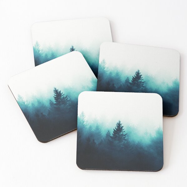 Item preview, Foggy Blue Twilight Forest designed and sold by BioDigital-Jazz.