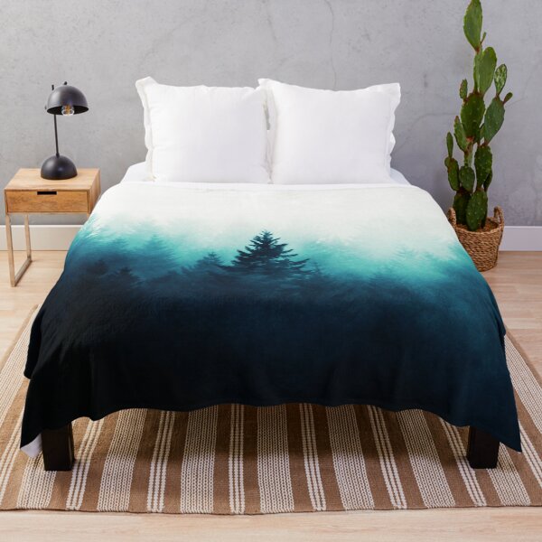 Item preview, Foggy Blue Twilight Forest designed and sold by BioDigital-Jazz.