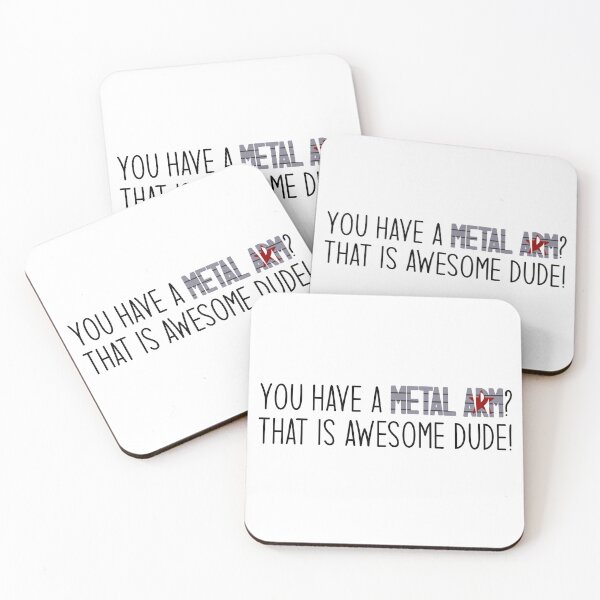 Item preview, Metal Arm Quote designed and sold by ibella328.