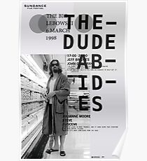DER GEDANKE ÜBERSCHREITET (DER GROSSE LEBOWSKI) Poster