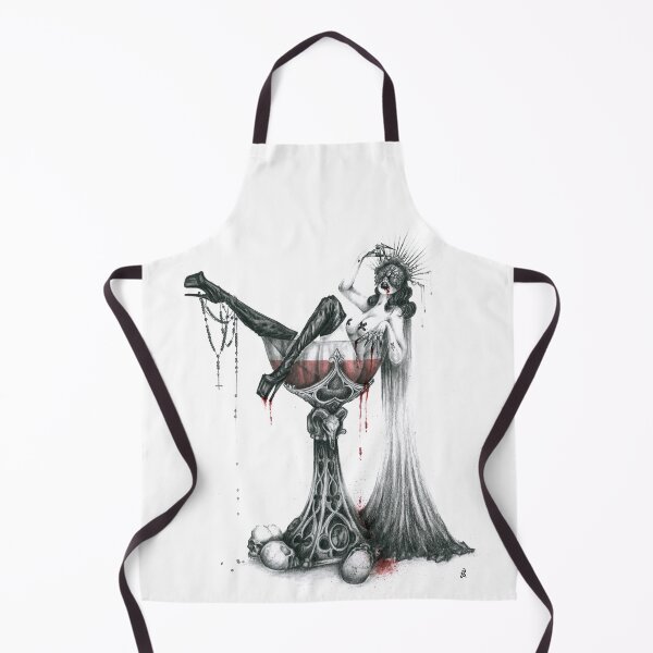 Item preview, Bloody Dita, Lady in a Martini Glass, Bloody Drink, BDSM girl in gothic cup, Gothic Aesthetic, Goth Girl, Dart Art, Vintage Witch, Sexy Vamp designed and sold by SSINAMOON.