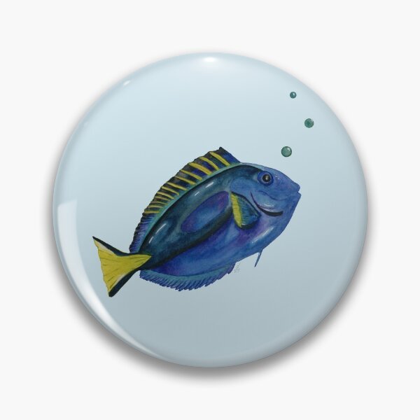 Item preview, Blue Tang fish designed and sold by ColorSplendor.