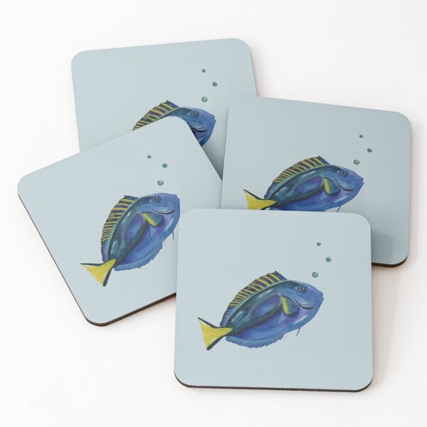 Item preview, Blue Tang fish designed and sold by ColorSplendor.