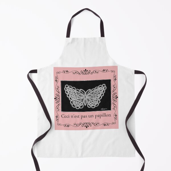 Item preview, Ceci n'est pas un papillon gothic pink design designed and sold by Phiiilo.