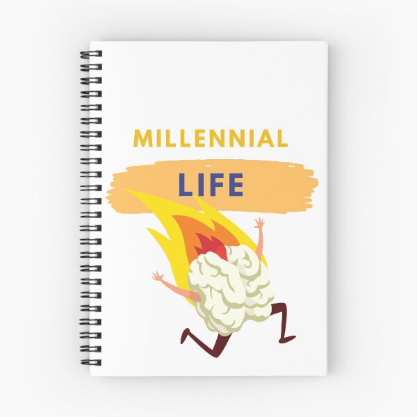 Item preview, Millennial Life, Funny Millennial Design designed and sold by Live-uncensored.