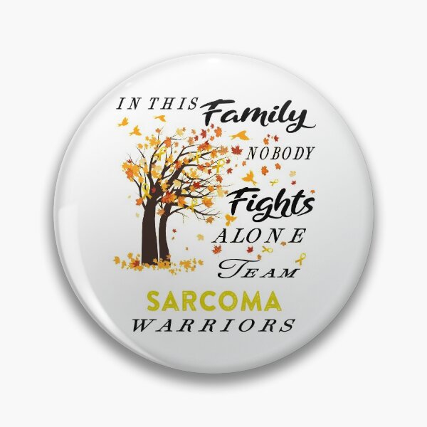 Item preview, In This Family No One Fight Alone Sarcoma Awareness ribbon tree designed and sold by radianen.