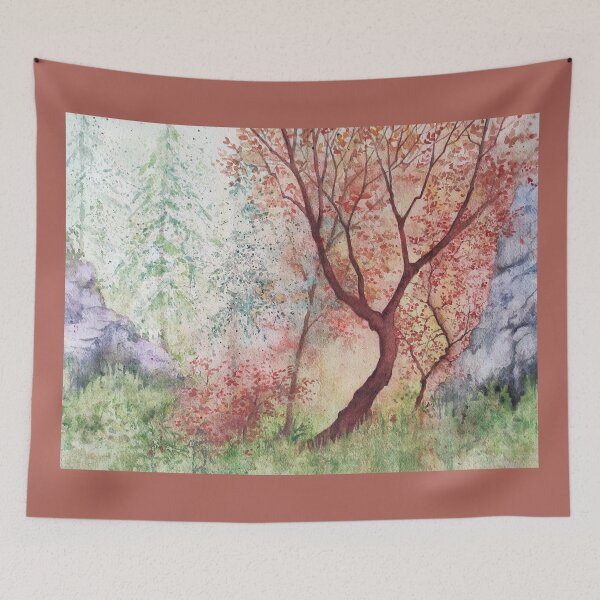 Item preview, The reverence (watercolor) designed and sold by Delphine HIBOU.
