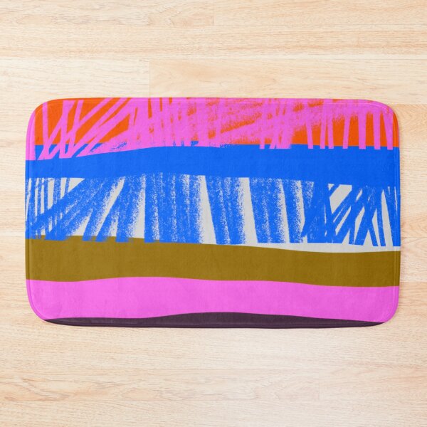 Item preview, Rainbow Days // Happy Colourful Stripe Print designed and sold by fossdesign.