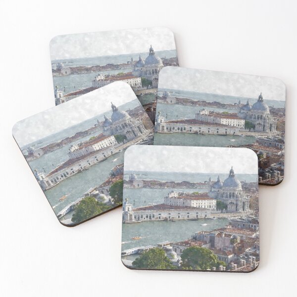 Item preview, Venice Rooftops looking East over Punta della Dogana designed and sold by RW-Photography.