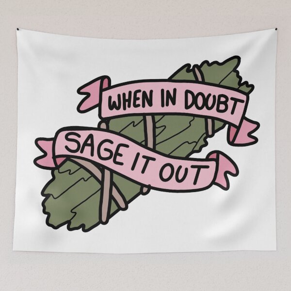 Item preview, Sage it out designed and sold by sian hornby.