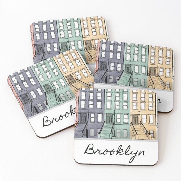 Item preview, Brooklyn Brownstones designed and sold by Brelley.