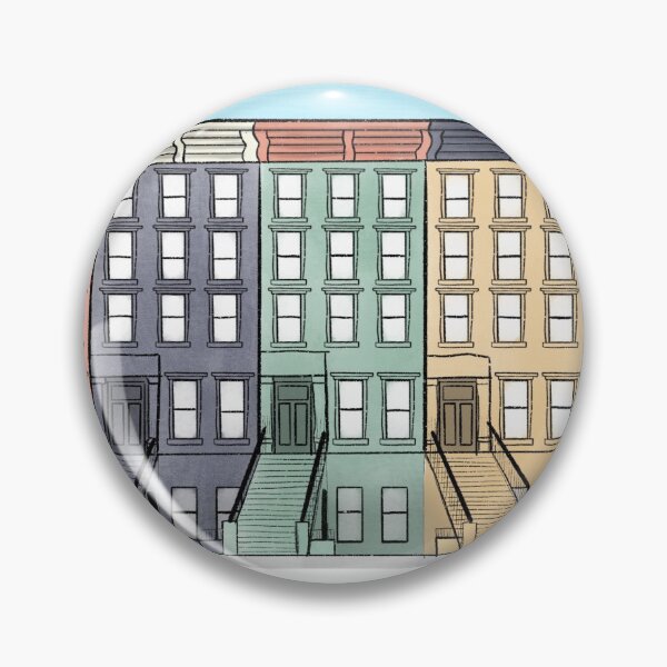 Item preview, Brooklyn Brownstones designed and sold by Brelley.