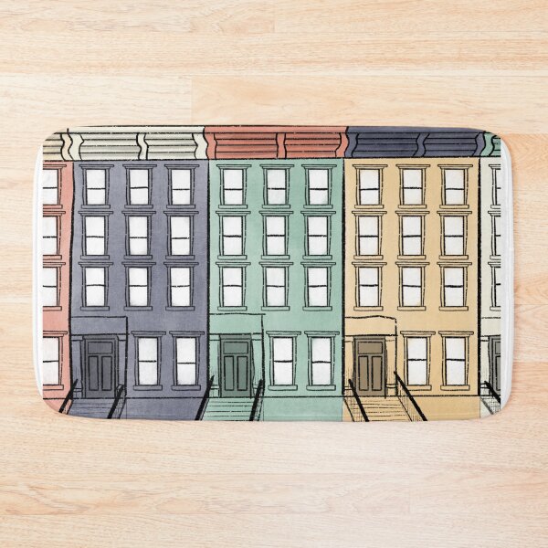 Item preview, Brooklyn Brownstones designed and sold by Brelley.