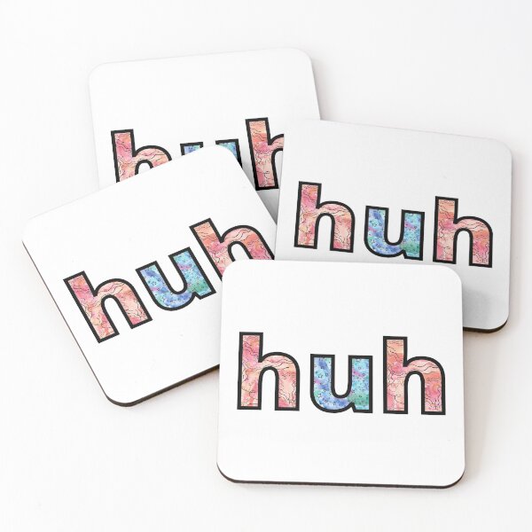 Item preview, huh trendy watercolor design designed and sold by ashcmille.