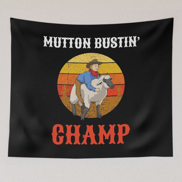 Item preview, Champ Buster Sheep Riding Mutton Busting product designed and sold by jakehughes2015.