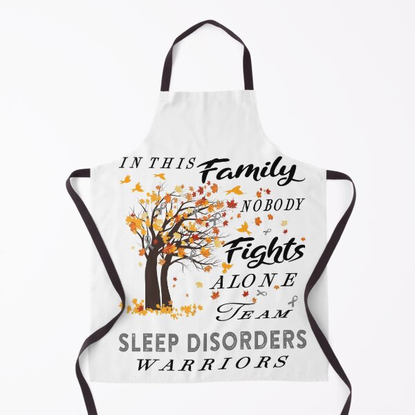 Item preview, In This Family No One Fight Alone Sleep Disorders Awareness ribbon tree designed and sold by radianen.
