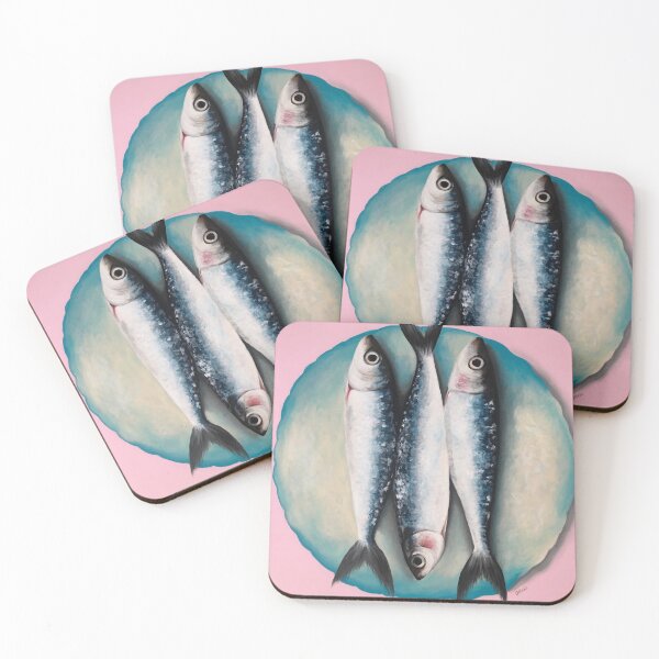 Item preview, A PLATE OF SARDINES designed and sold by OLIVIA CABALLERO GONZALEZ.