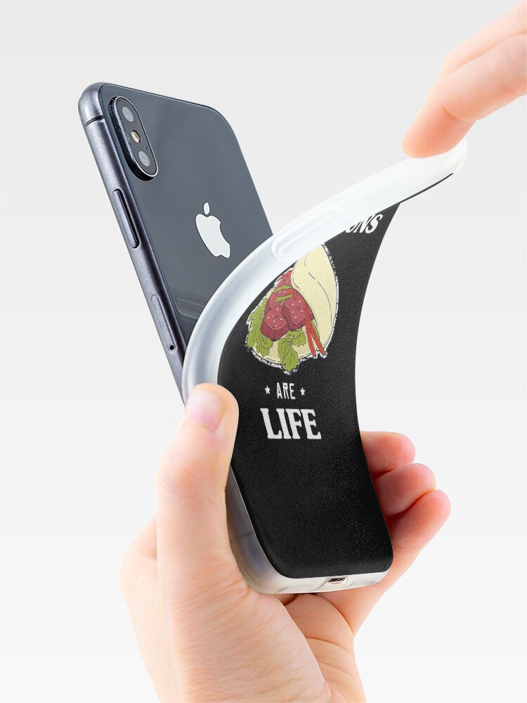 Disover Life Funny Asian Food Baozi Bao Buns design iPhone Case
