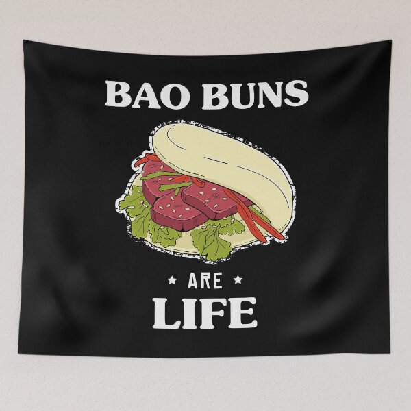 Item preview, Life Funny Asian Food Baozi Bao Buns design designed and sold by jakehughes2015.