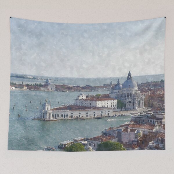 Item preview, Venice Rooftops looking East and the Punta della Dogana designed and sold by RW-Photography.