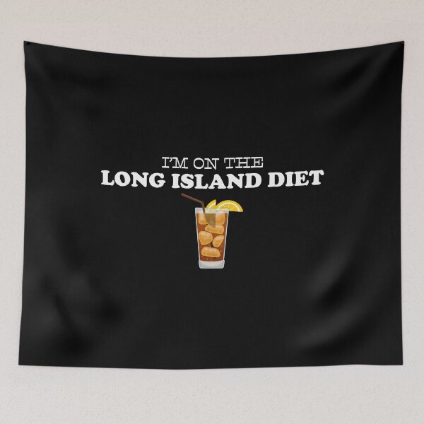 Item preview, Funny Cocktail Lover I’m On The Long Island Iced Tea Diet design designed and sold by jakehughes2015.