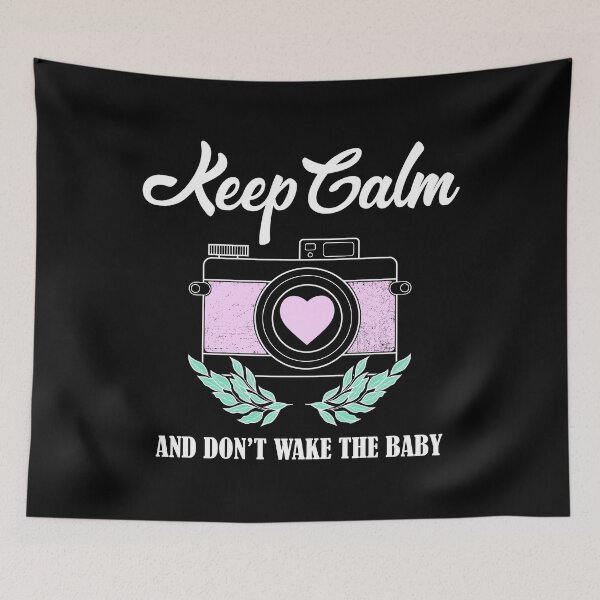 Item preview, Don't Wake The Baby Photography Newborn Photographer print designed and sold by jakehughes2015.