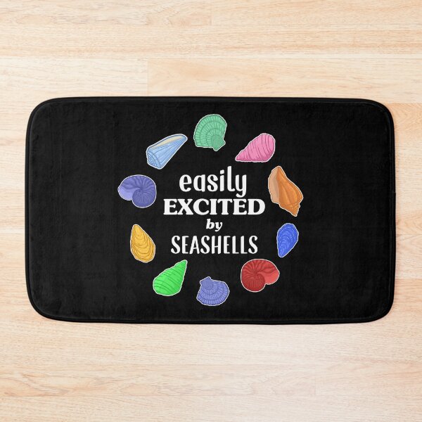 Item preview, Easily Excited By Seashells Collector Shelling product designed and sold by jakehughes2015.