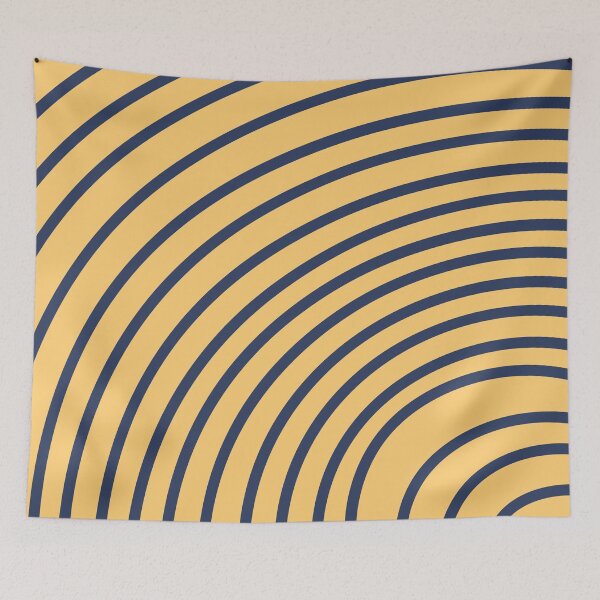 Item preview, 65014-11, Yellow & Blue, Random lines, designed and sold by TanyDi.