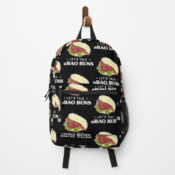 Item preview, Let's Talk Foodie Pun Asian Food Bao Buns product designed and sold by jakehughes2015.