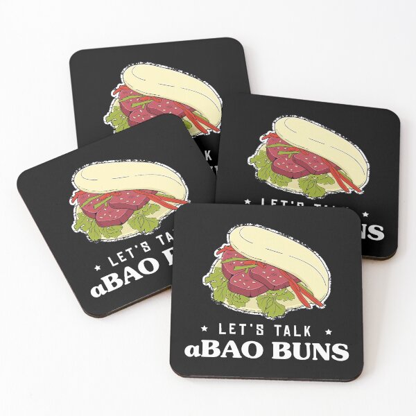 Item preview, Let's Talk Foodie Pun Asian Food Bao Buns product designed and sold by jakehughes2015.