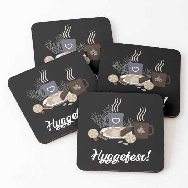 Item preview, (Design is in Danish) (På dansk) Hyggefest! (Cozy party!) designed and sold by Cosmic-Ferret.