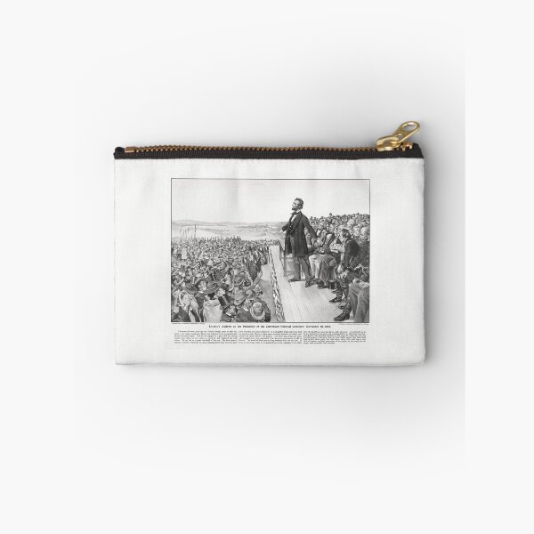 Item preview, Lincoln's Address At The Dedication Of The Gettysburg National Cemetery - November 19, 1863 designed and sold by warishellstore.