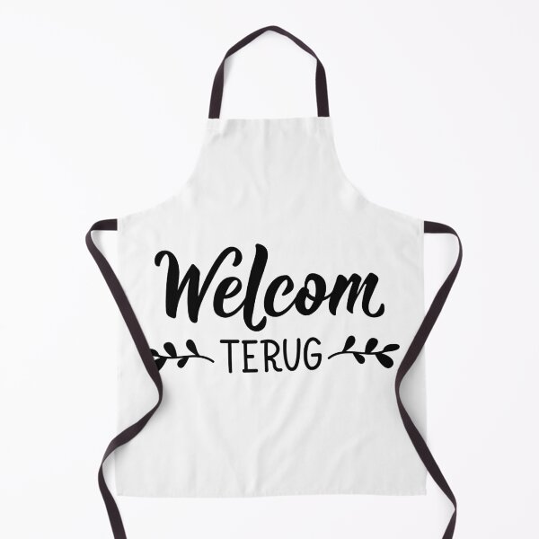 Item preview, Afrikaans text: Welcome back. Lettering designed and sold by pidzam4e.