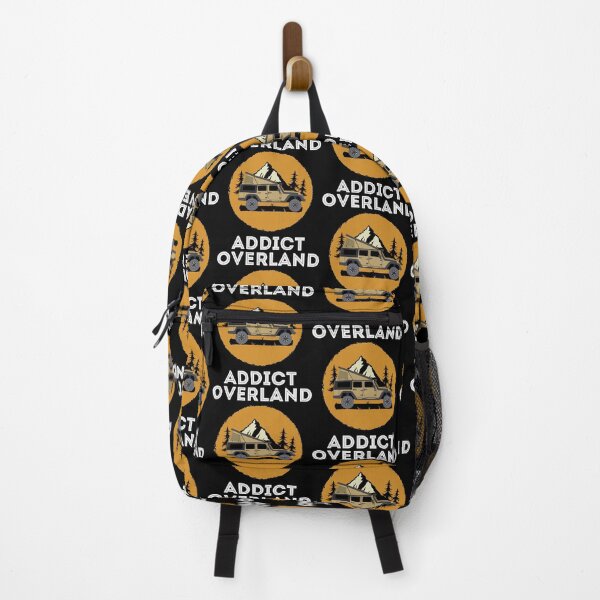 Overland Addict Camping Lover Overlanding print Backpack