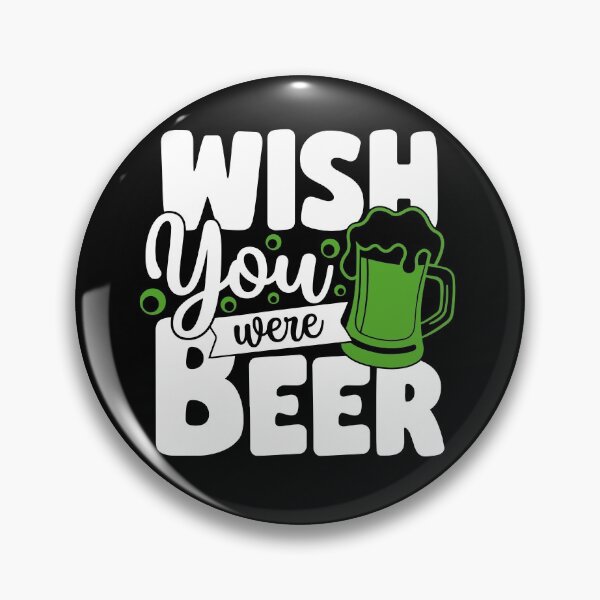 Item preview, Wish You Were Beer | Green Beer designed and sold by Petra Becker.
