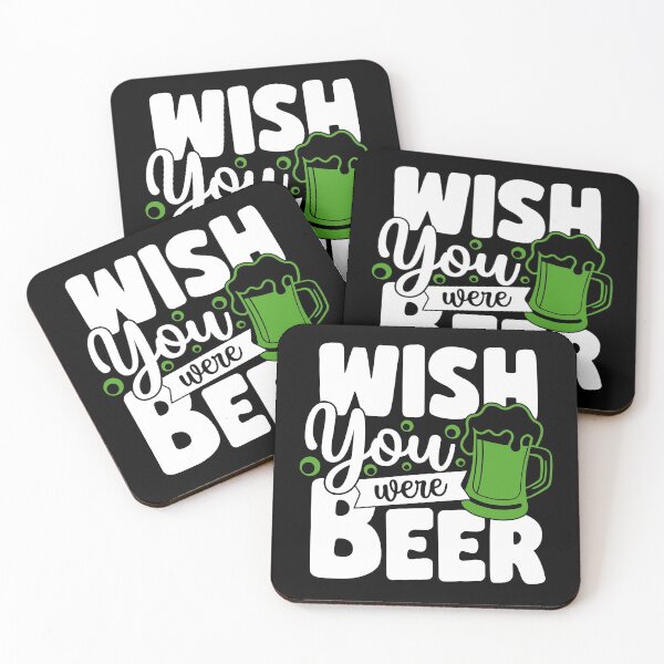 Item preview, Wish You Were Beer | Green Beer designed and sold by Petra Becker.