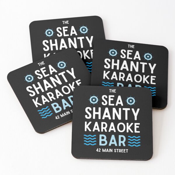 Item preview, The Sea Shanty Karaoke Bar designed and sold by 133DandC.