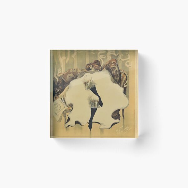 Item preview, Vintage French Advertisement "Le Frou-Frou" - Cancan Dancer designed and sold by TJHarr.