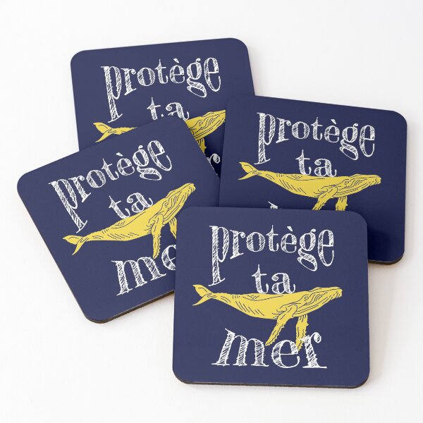 Item preview, Protège ta mer idée cadeau écologisme baleine designed and sold by Print  Androïde.