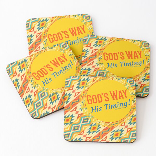 Item preview, God's Way His Timing Navajo Design (Spiritual Inspiration) designed and sold by HeartCrushes4u.