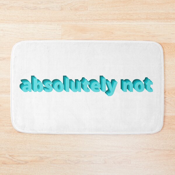 Item preview, absolutely not echo design designed and sold by ashcmille.