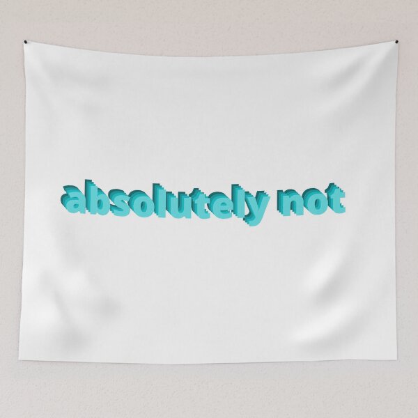 Item preview, absolutely not echo design designed and sold by ashcmille.