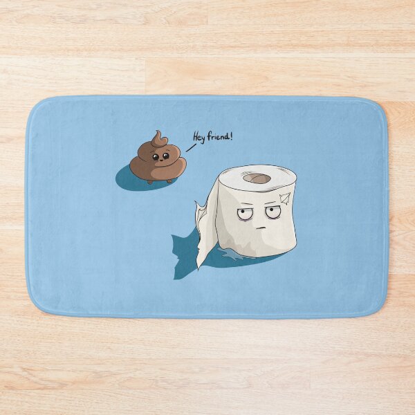 Item preview, Hey friend toilet paper poop designed and sold by huesaber.