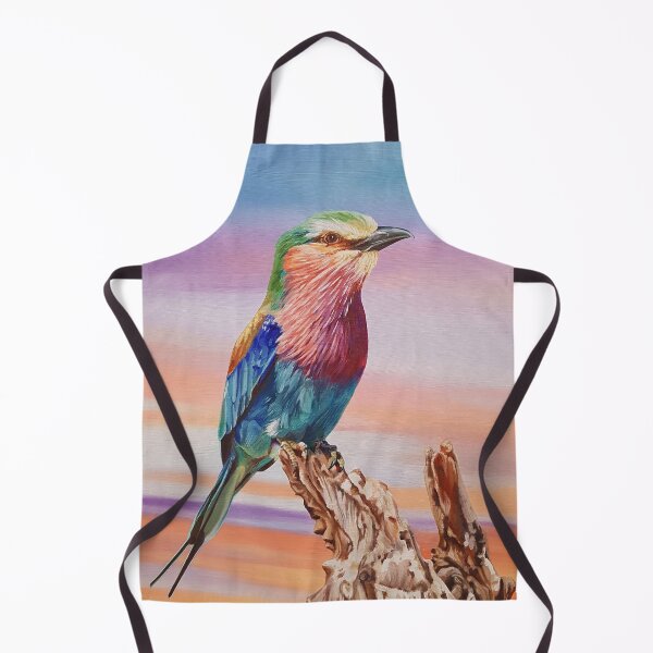Item preview, Lilac-breasted Roller Bird painting designed and sold by Emily Bickell.