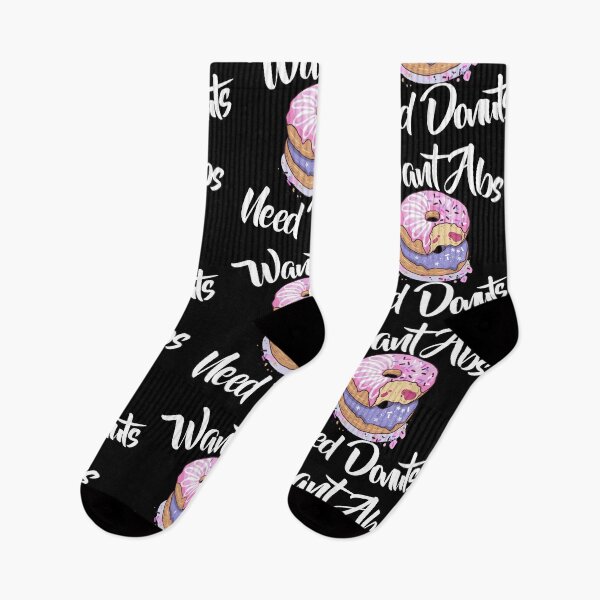 Item preview, Wants and Needs-Want Abs but Need Donuts-Funny Quotes designed and sold by Mary Maple.