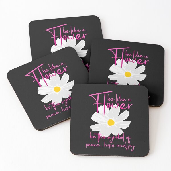 Item preview, be like a flower be the symbol of peace, hop and joy designed and sold by manardesign.
